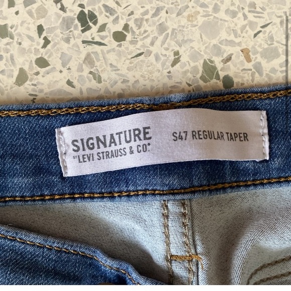 LEVI’S SIGNATURE S47 Regular Taper Size 30/32 - Picture 3 of 4